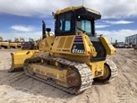 Used Bulldozer in yard,Side of used Dozer,Front of used Bulldozer